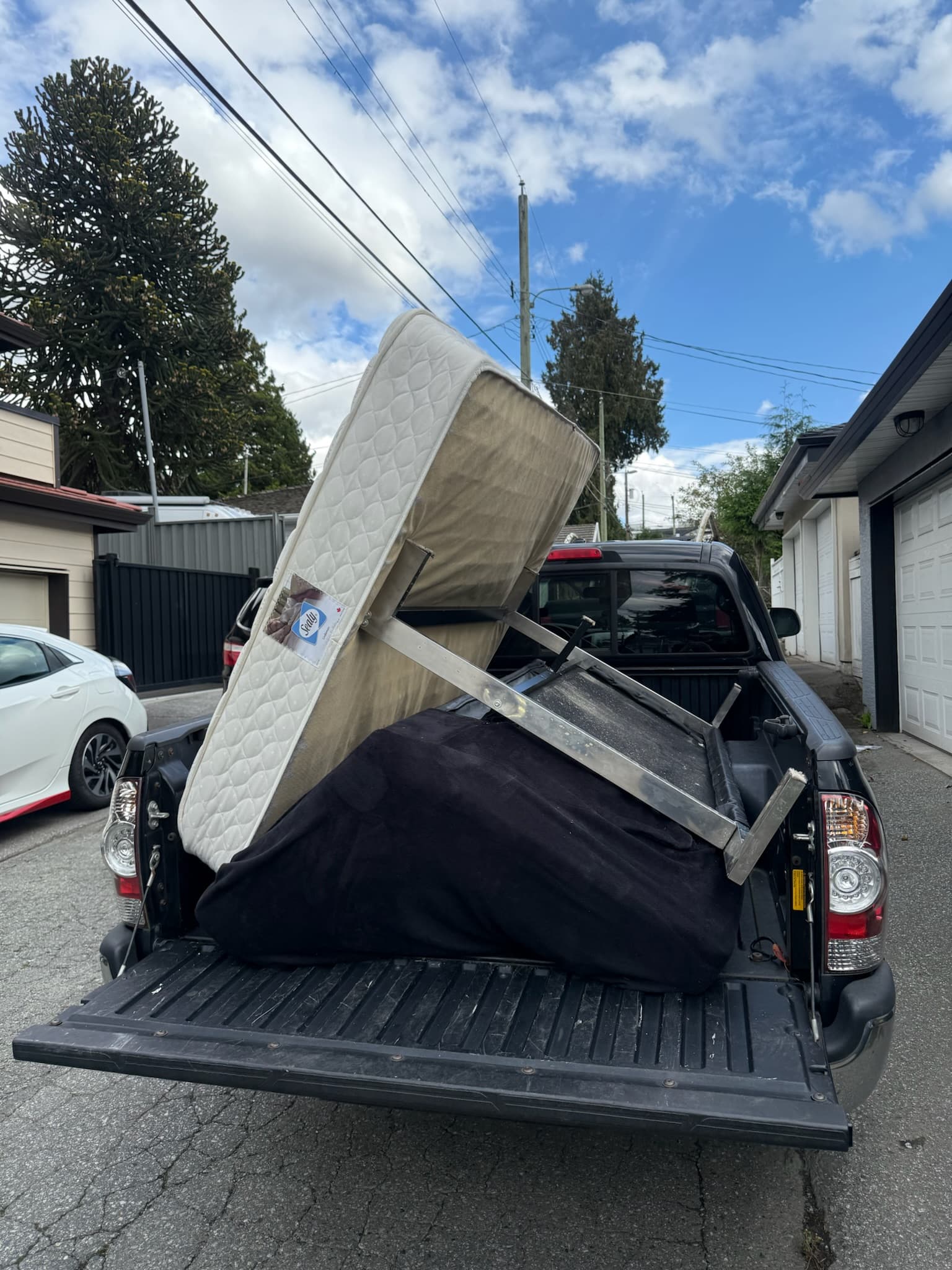 Truck bed haul