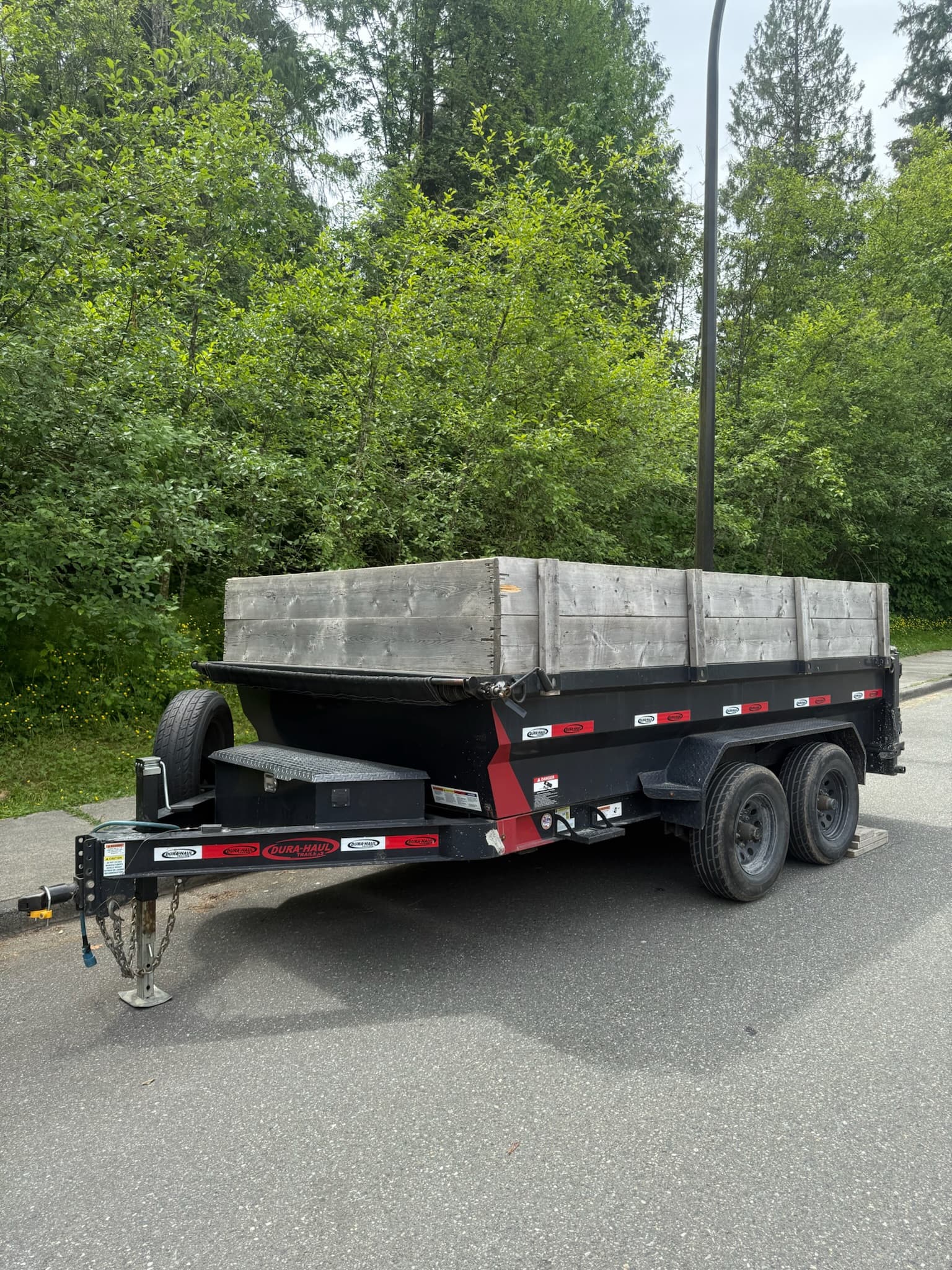 Dump trailer