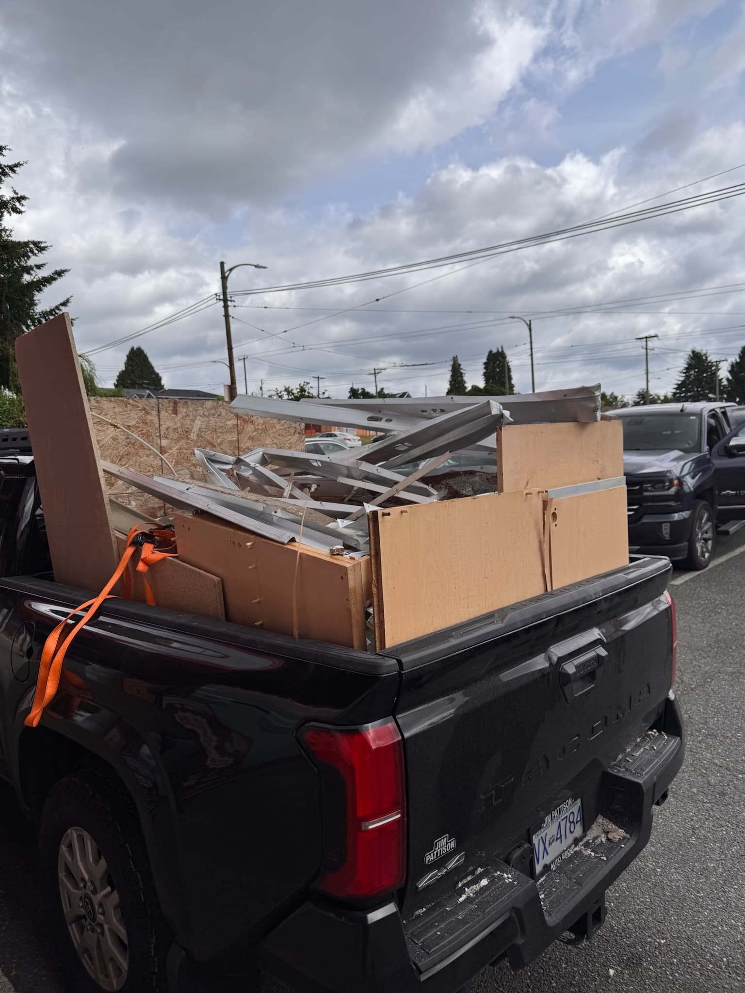 Loading the truck