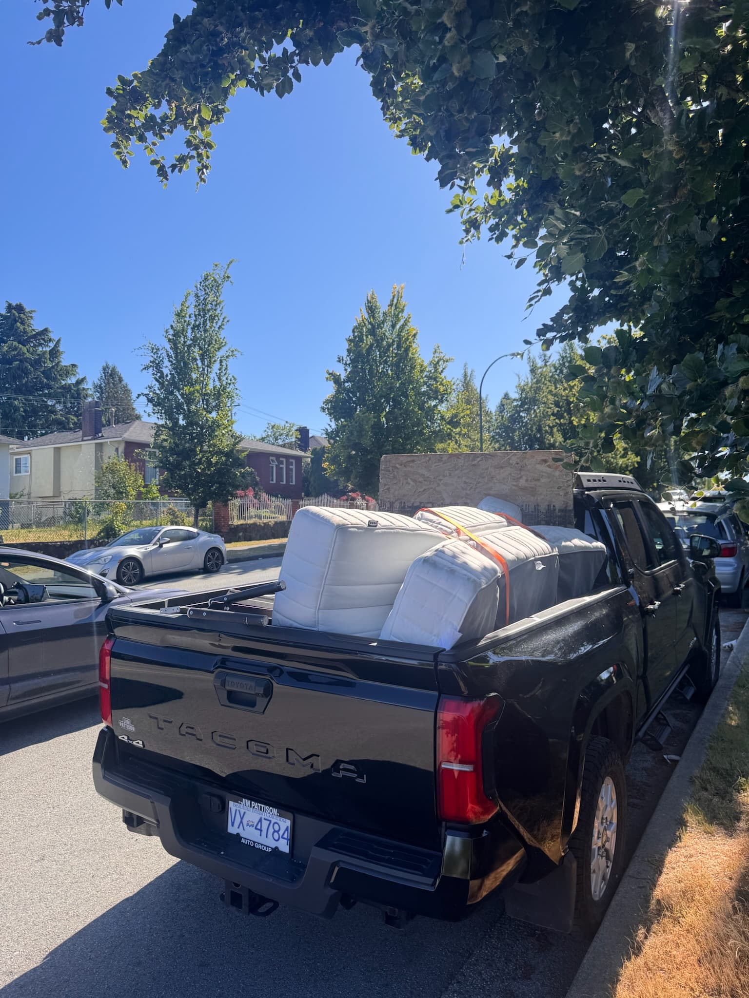 Mattress hauling