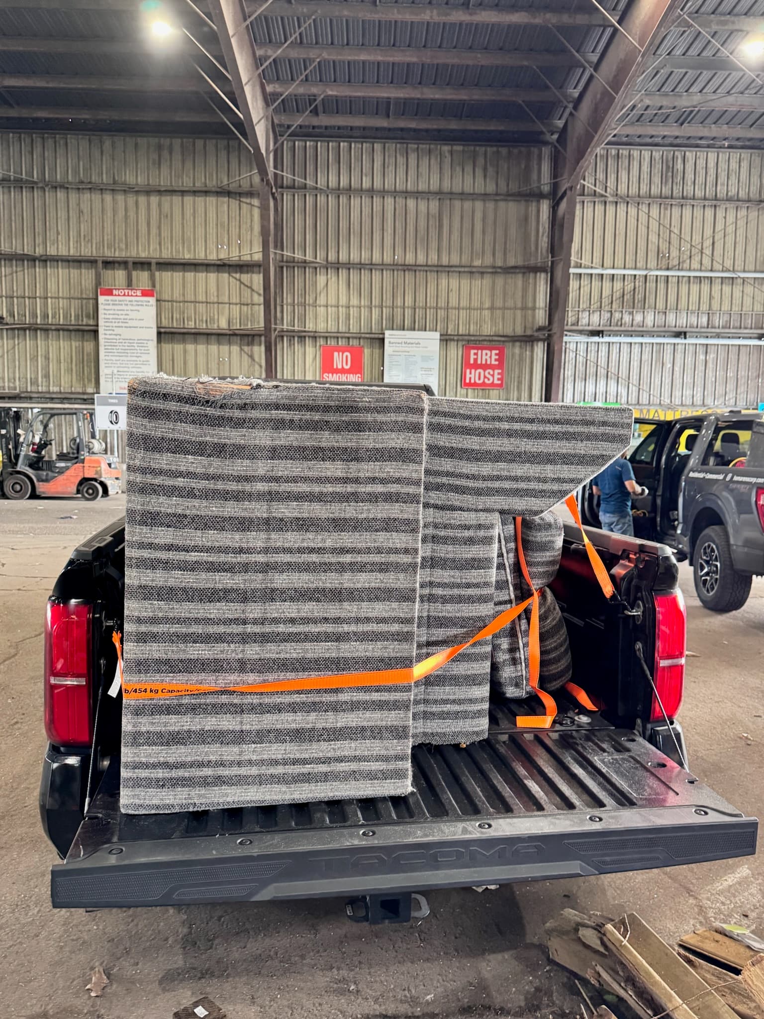 Mattress loading